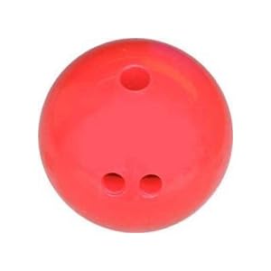 Buy 3 lb. Pink Rubberized Plastic Bowling Ball from Cosom&reg;