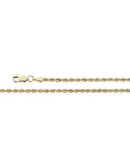 02.50 Mm Rope Chain (Replacing Ch507) 14K Gold Yellow Ch955 16 Inch