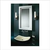 Robern Candre, White Cabinet with Chrome Framed Mirror - MT20D4CDW