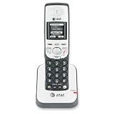 Advanced American Telephone ATTSB67040 Digital Handset- Cordless- w-CID- Large Display- Black-Silver