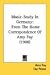 Music-Study In Germany: From The Home Correspondence Of Amy Fay (1908)
