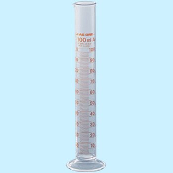 メスシリンダー 100mL 1-8561-06