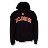 Illinois Fighting Illini Icon & Arch Hooded Sweatshirt