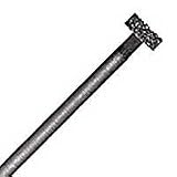 Foredom Plated Diamond Point, Wheel, Medium, 5.7mm Diameter, 3/32" Shank, Grey