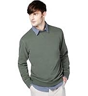 XXXL Crew Neck Plain Sweat Top