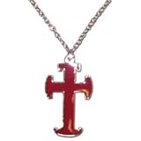 Trinity Blood Crusade Style Red Cross Necklaceイメージ