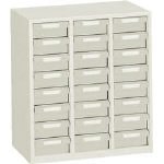 TRUSCO バンラックケースB型 引き出し色:ネオグレー 3列8段 B38