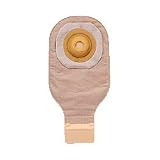 Premier Lock 'n Roll Drainable Pouch, Pre-Sized Convex Flextend Skin Barrier, with Tape, Beige, Length 12", Stoma 1", 5/Bx, HOL8592