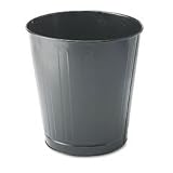 URIWB26GY - Fire-Safe Steel Round Wastebasket