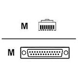 Comtrol Rocketport RJ45 To DB25 Cables RJ45M To DB25M 6Ft Cabl/4Pk