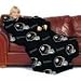 Pittsburgh Steelers Adult Comfy Throw Blanket with Sleeves