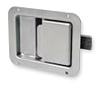 Battalion 1XPB9 Paddle Latch, Silver, H 4 1/4 In
