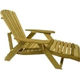Bear Chair Outdoor Adjustable Adirondack Lounge - in your choice of pine or cedar