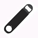 Vinyl Bottle Opener - Black