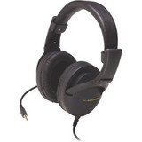 Folding Full-Size Stereophones with Vibration Circuitry