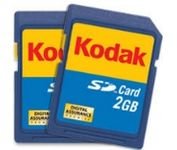 KODAK SD MEMORY CARD 2GB X 2 = 4GB