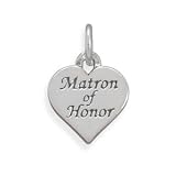 Matron of Honor Charm Bridesmaid Gift