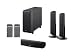 Sony SA-VS150H 5.1/7.1-Channel Speaker Package (Black)