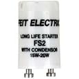 Feit Electric FS2/10 Fluorescent Starter with Condenser 15-20 Watt
