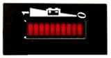 36 Volt Battery Gauge, Status Indicator - Golf Cart- BDI Rect