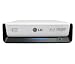 LG BE08LU externer Blu-Ray Brenner (8x; USB 2.0; Lightscribe) schwarz/weiß