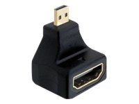 DELOCK Adapter HDMI-A Buchse > -D Stecker 90 Grad gewinkelt Preisvergleich