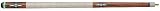 Mizerak P0387 58-Inch 2-Piece Maple Competition Billiard Cue with White/Brown Nylon Wrap