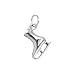Sterling Silver Ice Skate Charm