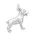 rottweiler19  - Dog Breed Rottweiler Charm Sterling Silver