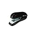 F30 Flat Clinch Half Strip Stapler, 30 Sheet Capacity, Black