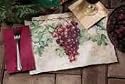 Hoffmaster Tuscany Lemme Studios Paper Placemat - 9.75 x 14