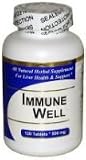 Immune Well - (180 Tablets) - Concentrated Herbal Blend - Dietary Supplement