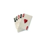 Jibbitz Playing Cards Button