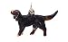 0.925 Sterling Silver and Enamel Gordon Setter Dog Pendant Charm