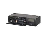 5.25", 21 function panel, Multi memory card reader, Multi port access, Manual/Auto smart fan control, Black