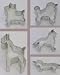 Dog Cookie Cutter 5 Pc Set