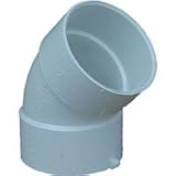 6IN STYRENE 45DEG ELBOW HUB