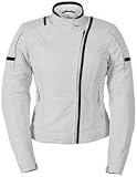 DUTCHESS MOTORCYCLE JACKET WHITE SIZE:XLG
