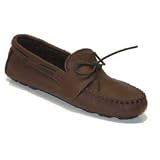Minnetonka Mens Moosehide Driving Moc Casual Shoes