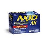 Axid-Ar Acid reducer Tablets relief of Heartburn - 50 Ea