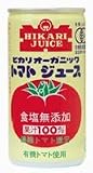 ヒカリ オーガニックトマトジュース（無塩） 190g [その他]