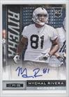 Mychal Rivera Oakland Raiders (Football Card) 2013 Panini Rookies & Stars Longevity Signatures [Autographed] #256