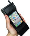 Neewer 80s Retro Brick Mobile Phone Hard Case Cover Holder for iPhone 3 3GS 4 4S Black