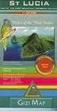 Saint-Lucia Road Map Gizi 1: 50 000 (English and French Edition) Gizi