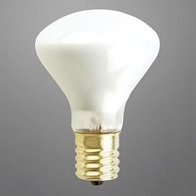 R14 FLOOD 25 WATTS E17 INTERMEDIATE BASE LONG LIFE LIGHT BULB 3,500 HOURS INDUSTRIAL GRADE BULB