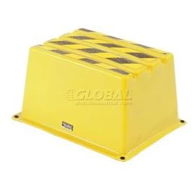 Buy 1 Step Heavy Duty Plastic Step Stand - Yellow by Global Industrial now!