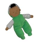 African-American Girl Kuddle Doll by FANNYS PLAY HOUSE