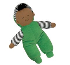 African-American Girl Kuddle Doll