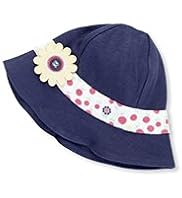 Pure Cotton Floral Corsage Sun Hat