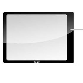 GGS LCD Rigid Hard Glass Screen Protector For Panasonic LX3,LX5,Leica D-LUX 4 High Transparency, Anti-scrape, Anti Bump(BV & Jo).